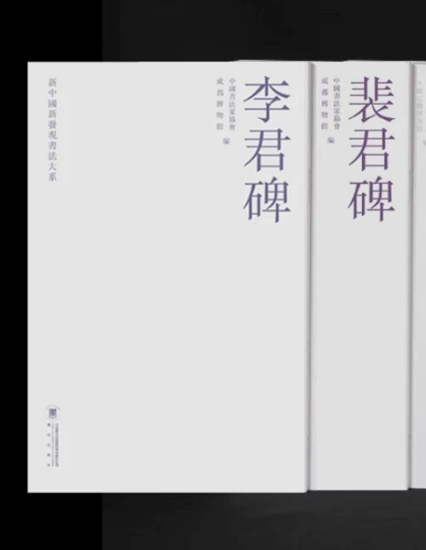 新中國(guó)新發(fā)現(xiàn)書(shū)法大系：《裴君碑》《李君碑》