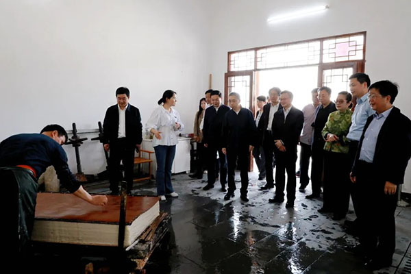 參觀中國宣紙博物館